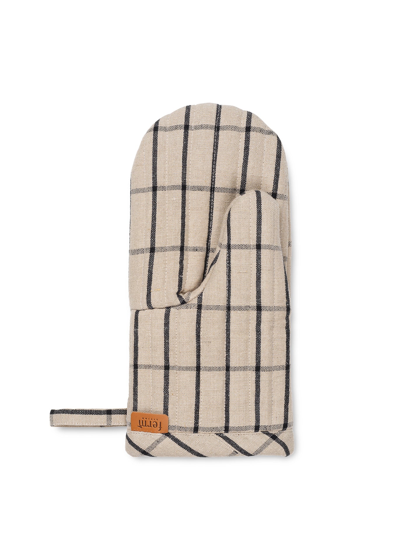 OVEN GLOVE-HALE-SAND/BLACK