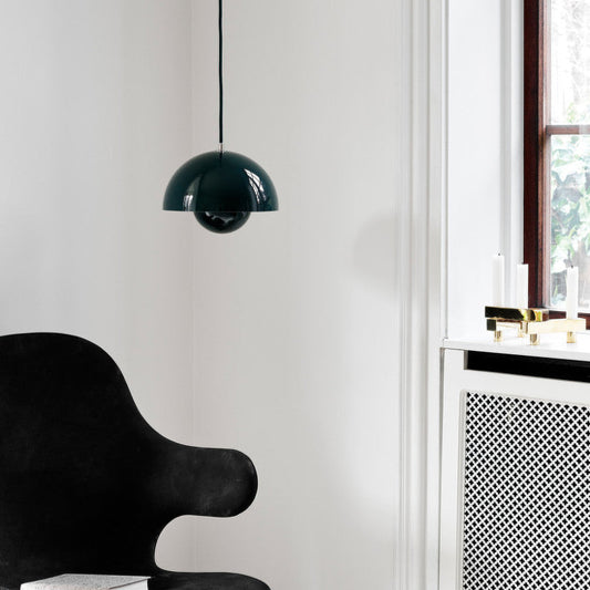 PENDANT-FLOWERPOT VP1-DARK GREEN