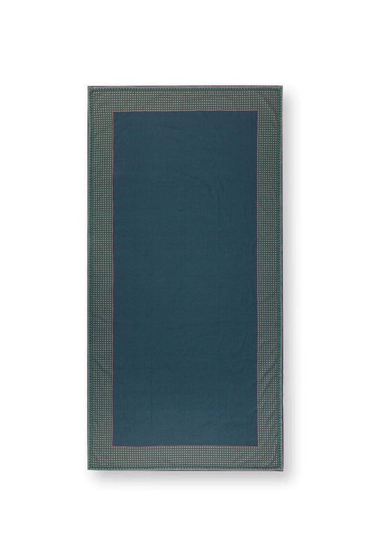 TABLE CLOTH-BERRIES BLUE-BLUE- 150 x 300 CM