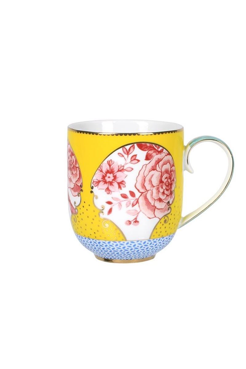 MUG-ROYAL MULTI YELLOW-LARGE