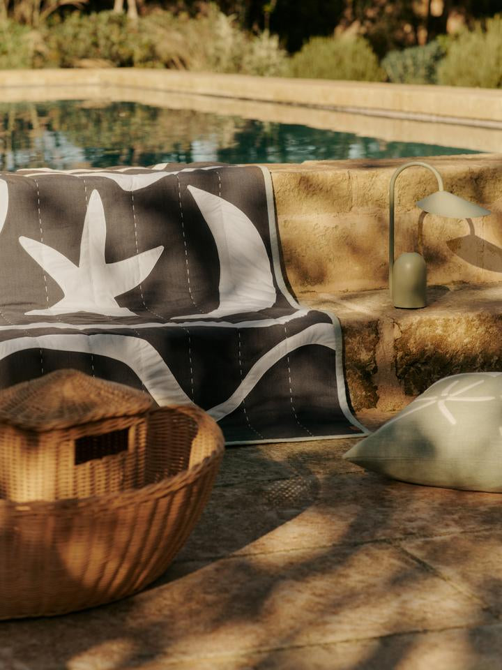 TABLE LAMP-ARUM PORTABLE LAMP-TEA GREEN