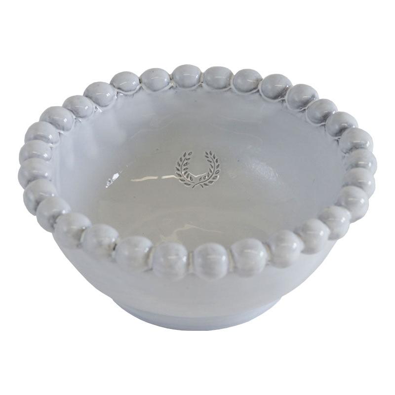BOWL-COLLANA PERLA MEDIUM-WHITE