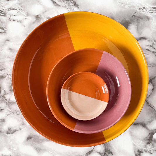 BOWL-DIPPED REGULAR BOWL-YELLOW