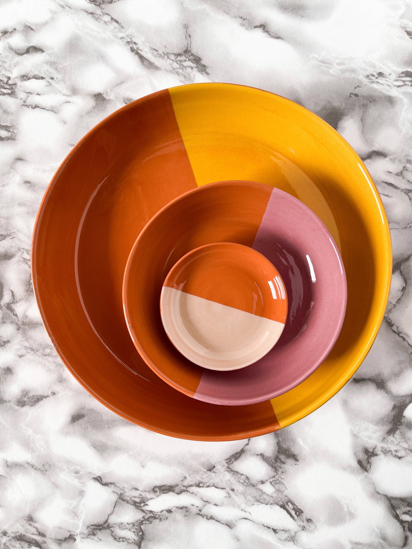 BOWL-DIPPED MINI BOWL-YELLOW