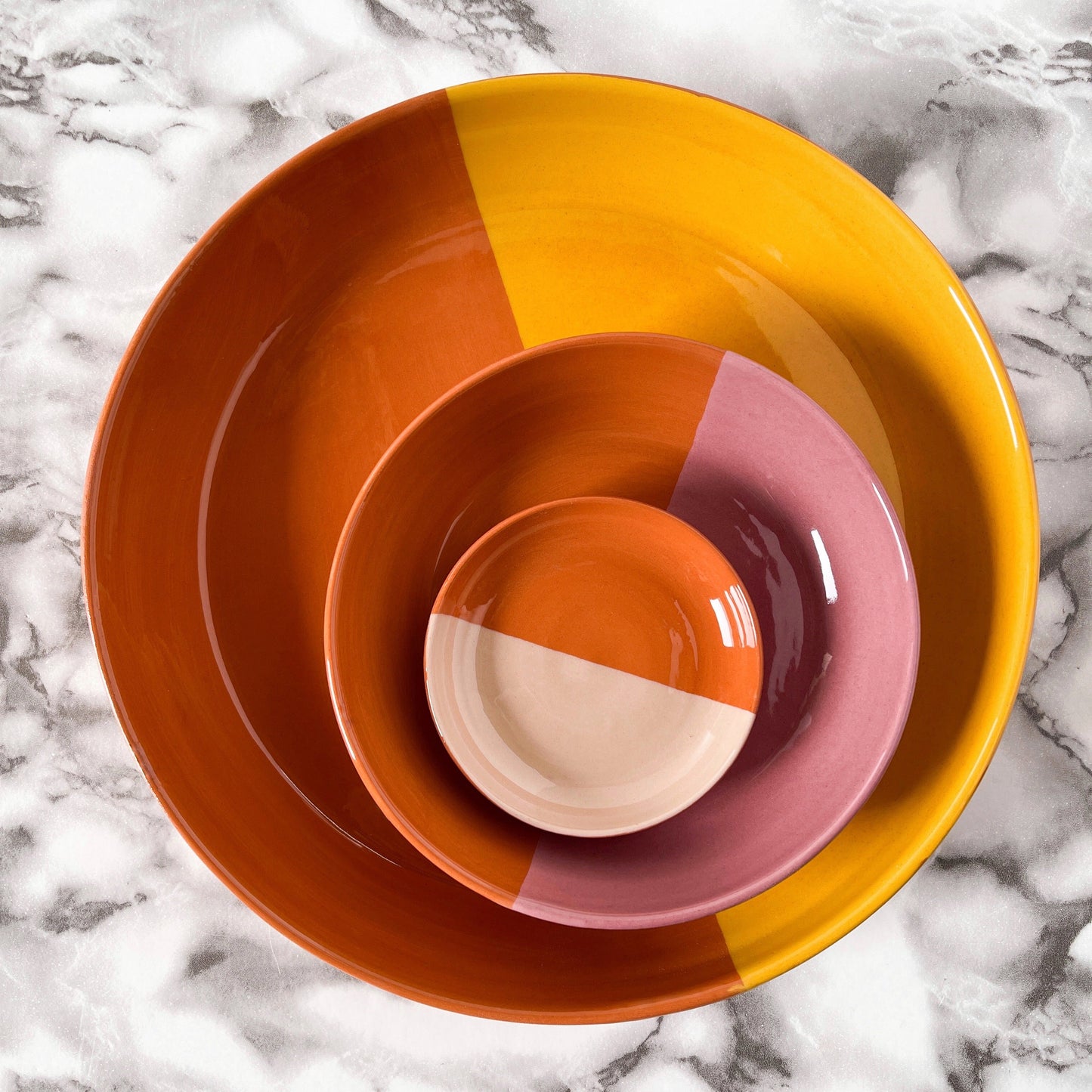 BOWL-DIPPED MINI BOWL-YELLOW