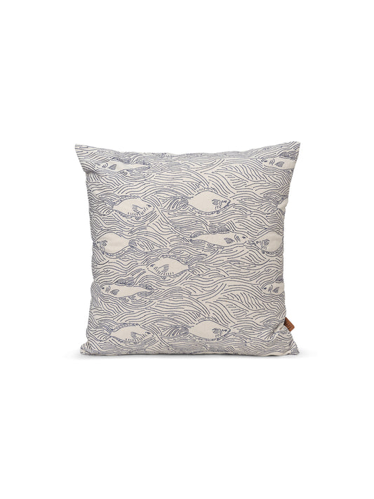 CUSHION-STREAM 50X50 CM-OFF-WHITE