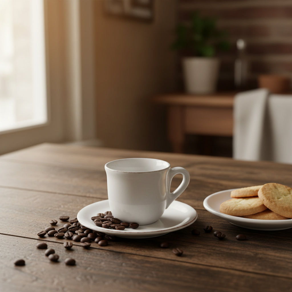 TEA CUP + SAUCER - TAVOLOZZA