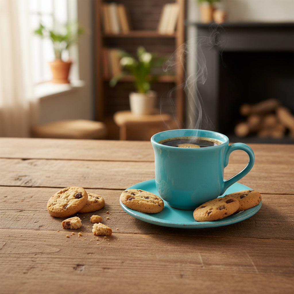 TEA CUP + SAUCER - TAVOLOZZA