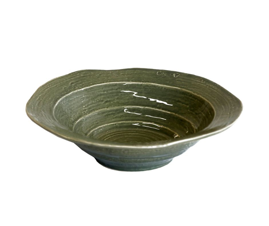 BOWL-GALESTRO VINTAGE SALAD BOWL-SALVIA