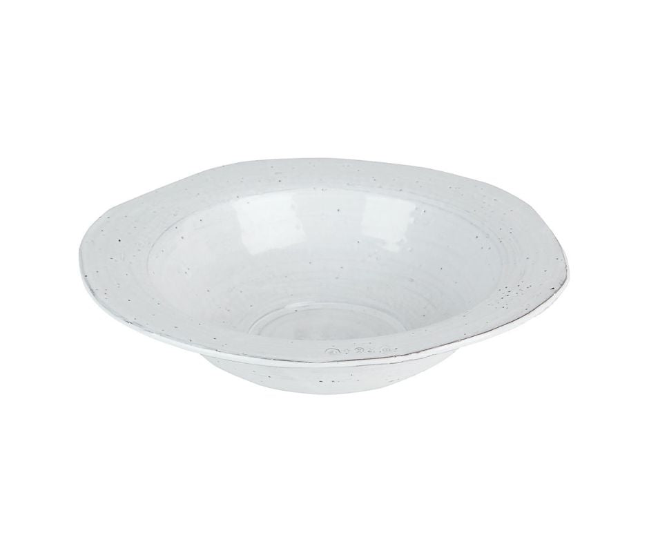 BOWL-GALESTRO VINTAGE SALAD BOWL-WHITE