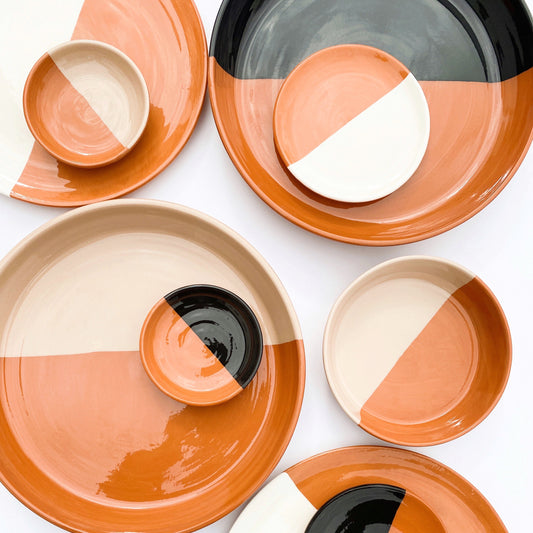 BOWL-DIPPED REGULAR BOWL-BLACK
