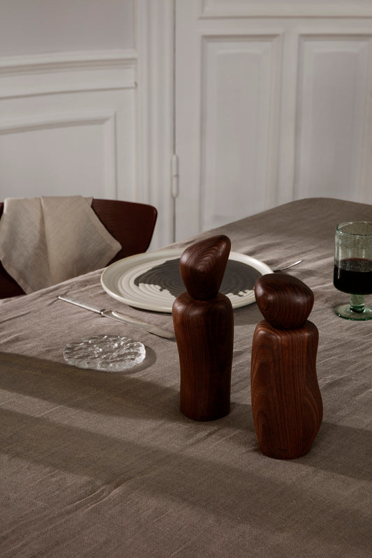 GRINDER-PEBBLE 2-SALT OR PEPPER-WOOD