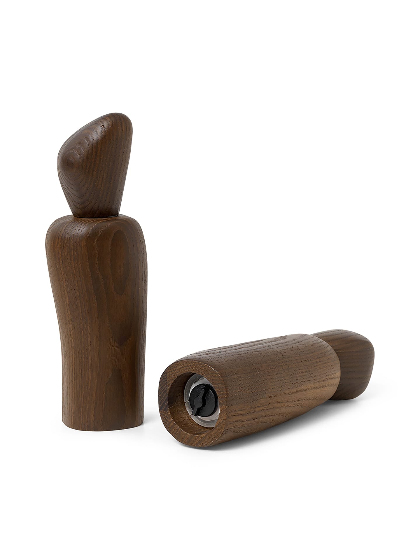 GRINDER-PEBBLE 2-SALT OR PEPPER-WOOD