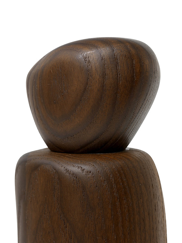 GRINDER-PEBBLE 2-SALT OR PEPPER-WOOD