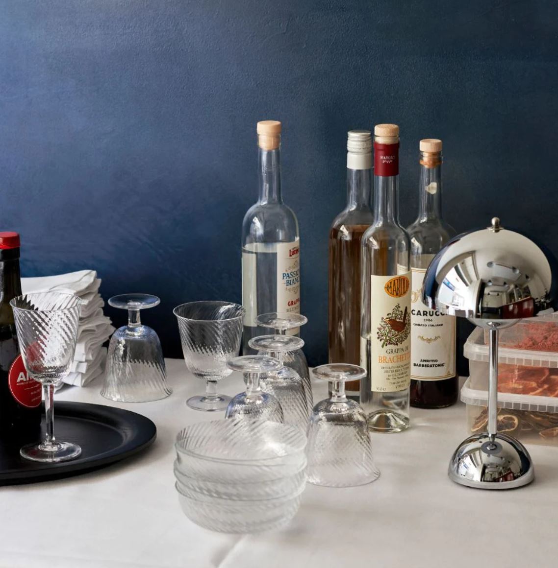 TABLE LAMP-FLOWERPOT PORTABLE LAMP VP9-CHROME PLATED