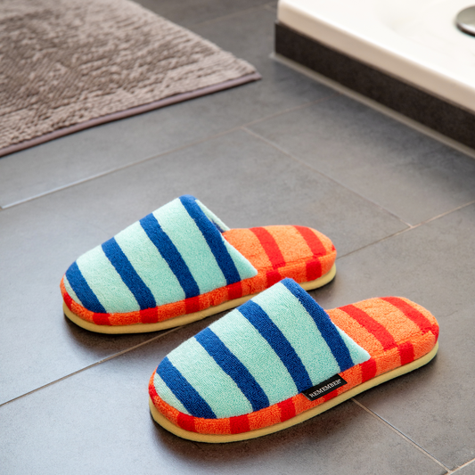 SLIPPERS-MELLO BLUE-SIZE:35-39
