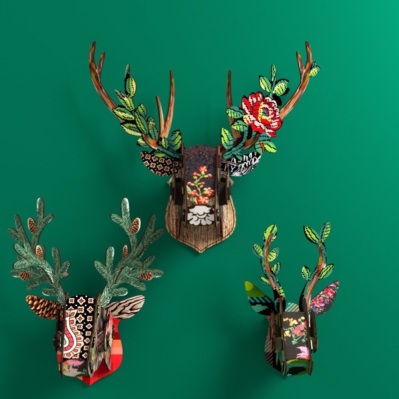 MIHO-DEER-TROPHY-IN THE PINES