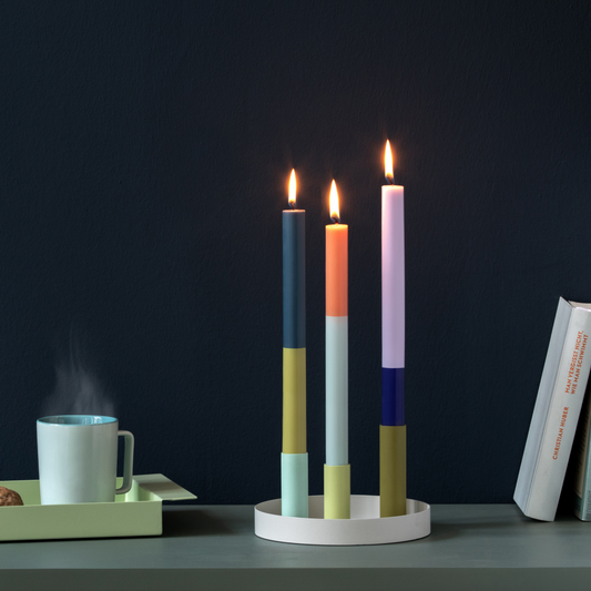 CANDLE HOLDER-MAGNETIC-LUNA-MINI