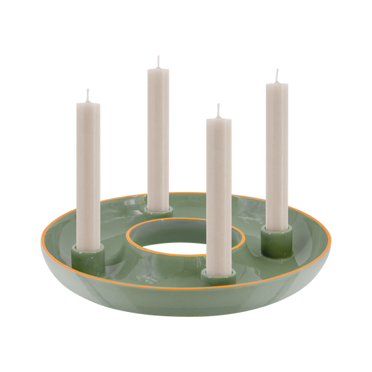 CANDLE-BOWL WREATH LUCIA