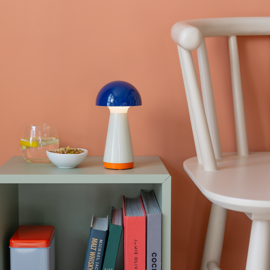 TABLE LAMP-BOBBI-BLUE - Fabrica
