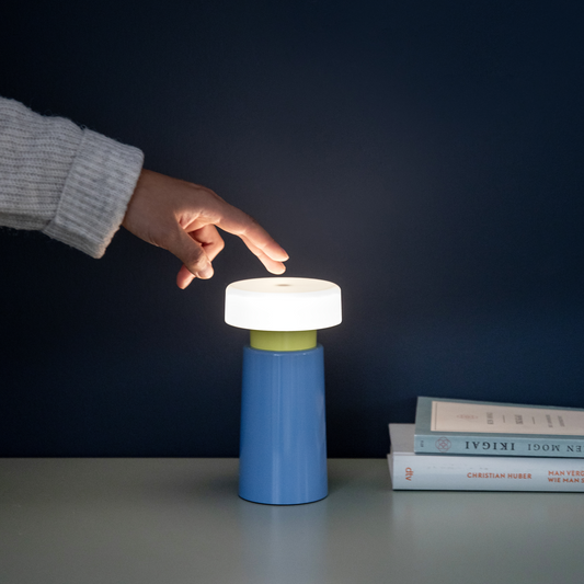 TABLE LAMP-VICTORIA-AQUA