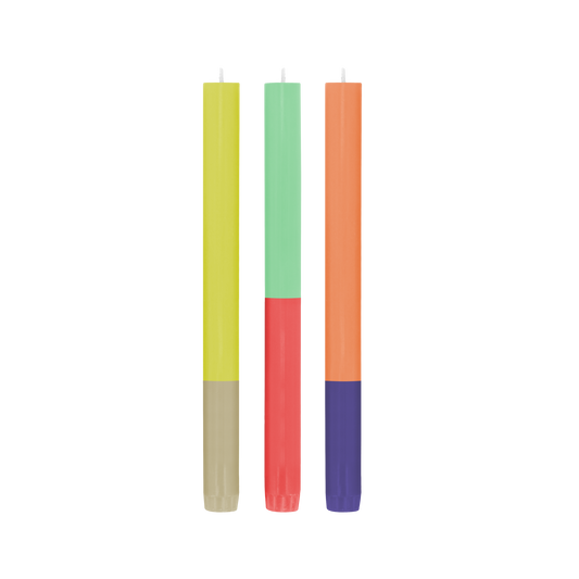 CANDLE-IBIZA-SET OF 3