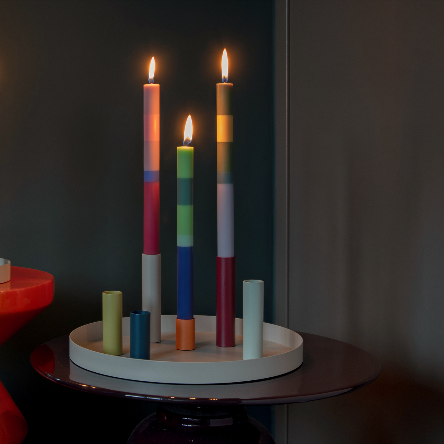 CANDLE-MILANO-SET OF 3