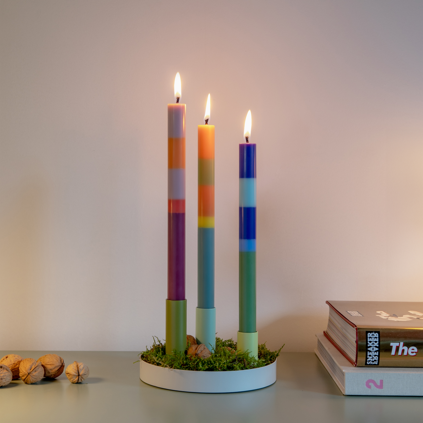 CANDLE-VENEZIA-SET OF 3