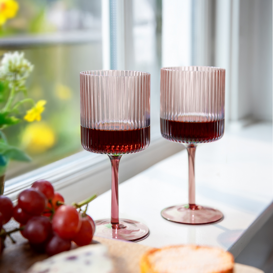 GLASSES-WINE GLASSES BORDEAUX-SET OF 2