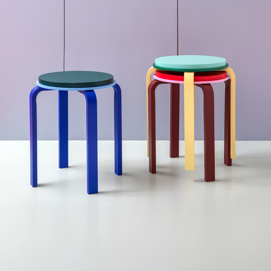 STOOL-MAX BLUE