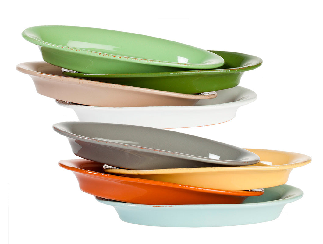 TAVOLOZZA-PLATTER-OVAL SMALL 26X15 CM-ACQUAMARINA