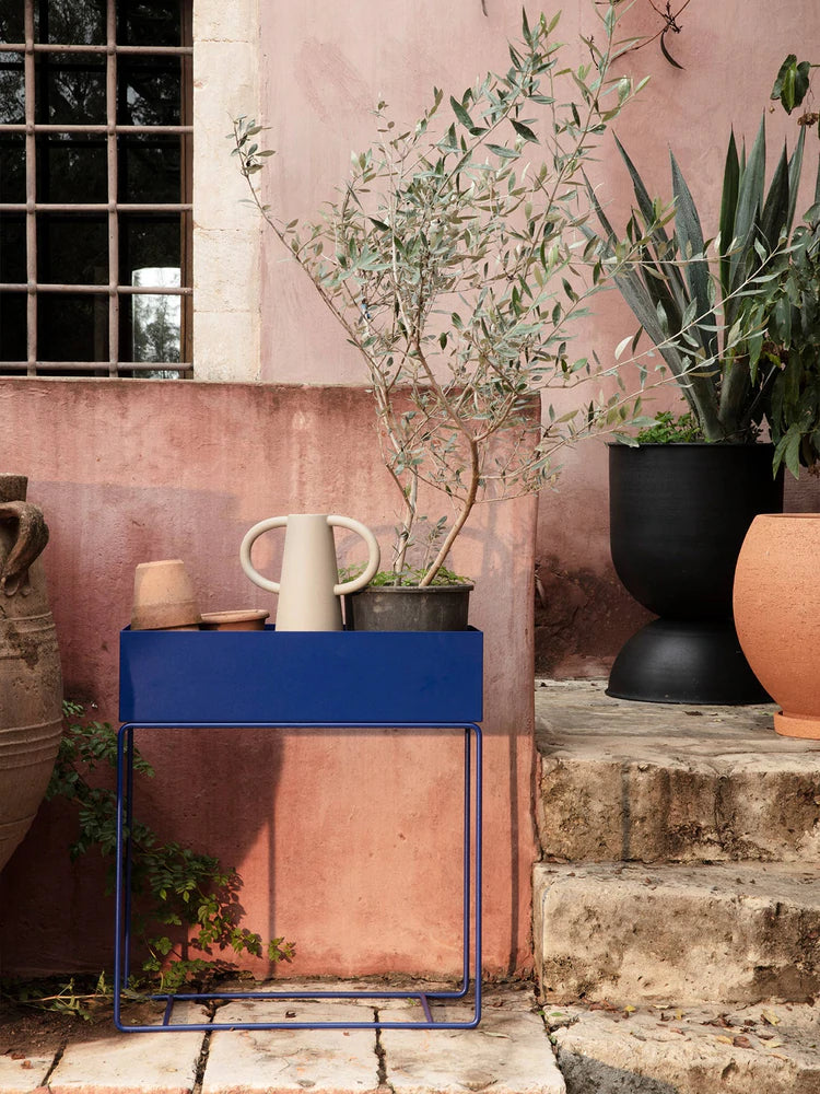 PLANT BOX-BRIGHT BLUE