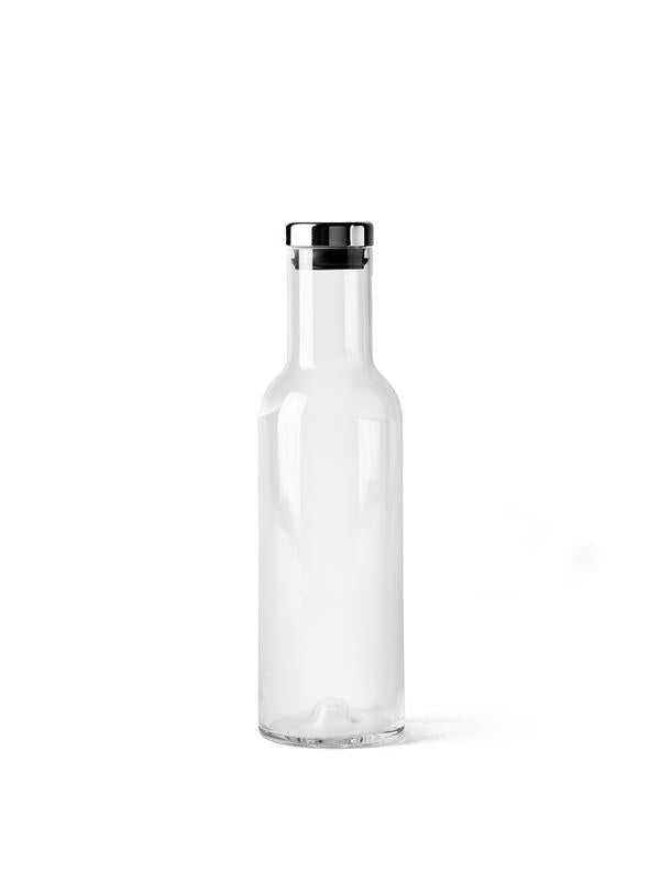 BOTTLE CARAFE 1L CLEAR/STEEL