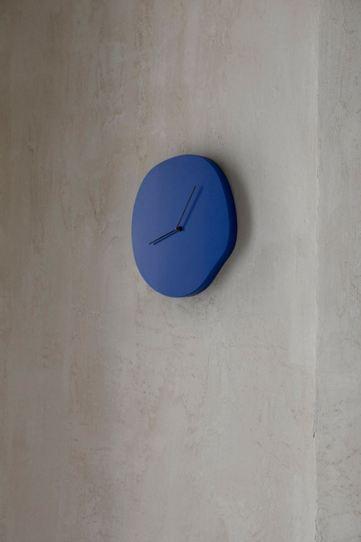 MELT WALL CLOCK-BLUE