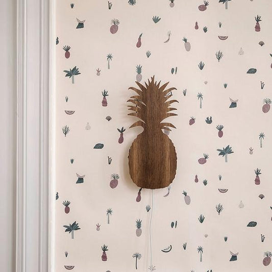 Pineapple Lamp - Smoked Oak, KIDS, FERM, - Fabrica