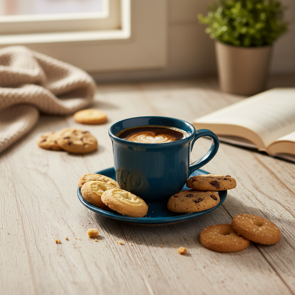 TEA CUP + SAUCER - TAVOLOZZA