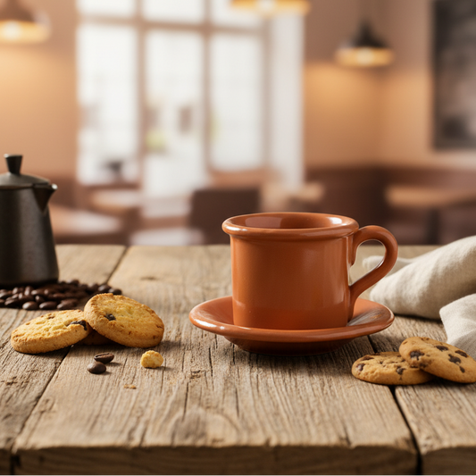 ESPRESSO CUP & SAUCER - TAVOLOZZA