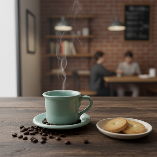 ESPRESSO CUP & SAUCER - TAVOLOZZA