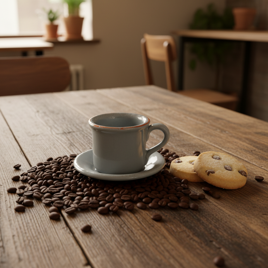 ESPRESSO CUP & SAUCER - TAVOLOZZA