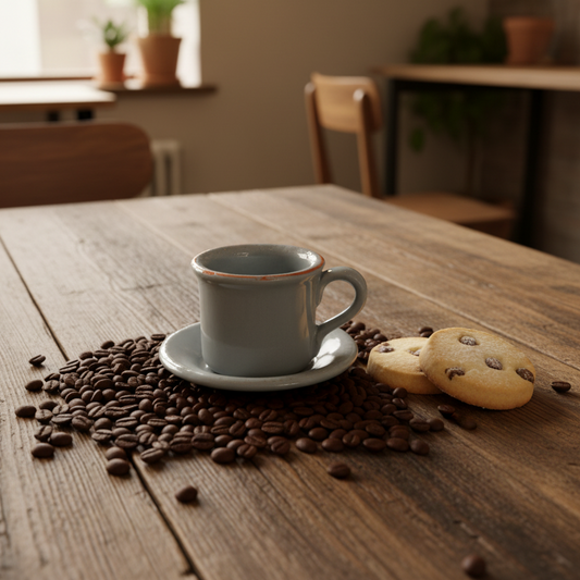ESPRESSO CUP & SAUCER - TAVOLOZZA