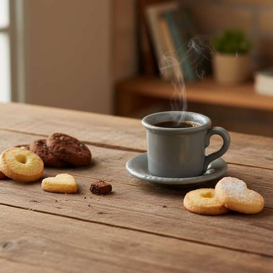 ESPRESSO CUP & SAUCER - TAVOLOZZA