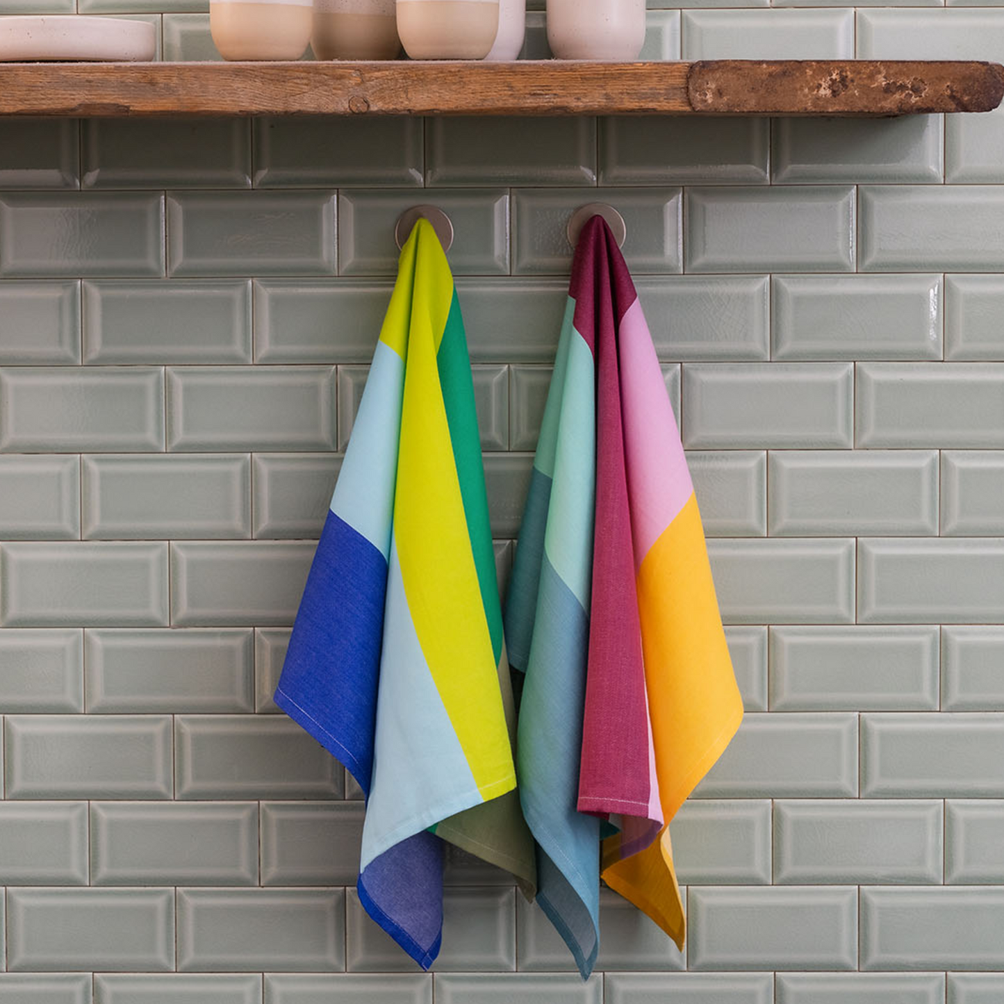 TOWEL-TEA TOWEL N.22-SET OF 2