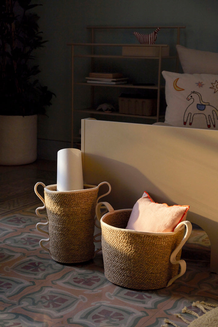 VERSO BASKETS-OFF-WHITE-SET OF 2