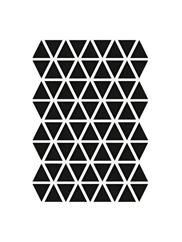 Mini Triangles Wallsticker - Black, HOME DECOR, FERM, - Fabrica