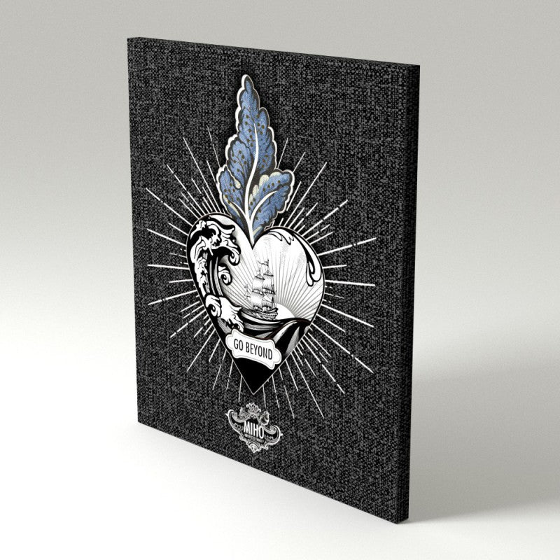 Decorative Heart - Go Beyond / Supera, HOME DECOR, MIHO UNEXPECTED, - Fabrica