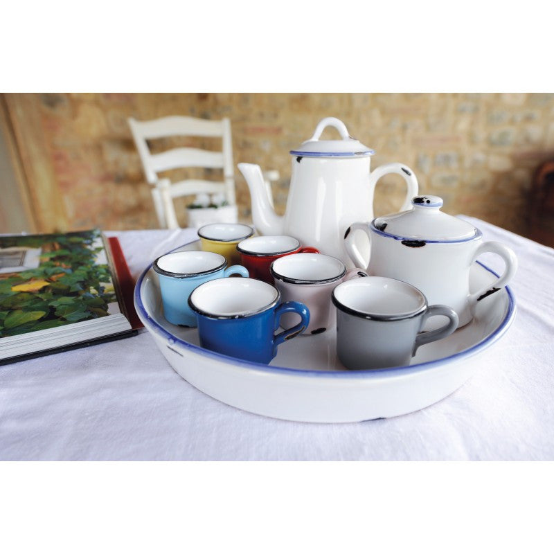Vecchio Smalto Coffee Pot, KITCHENWARE, VIRGINIA CASA, - Fabrica