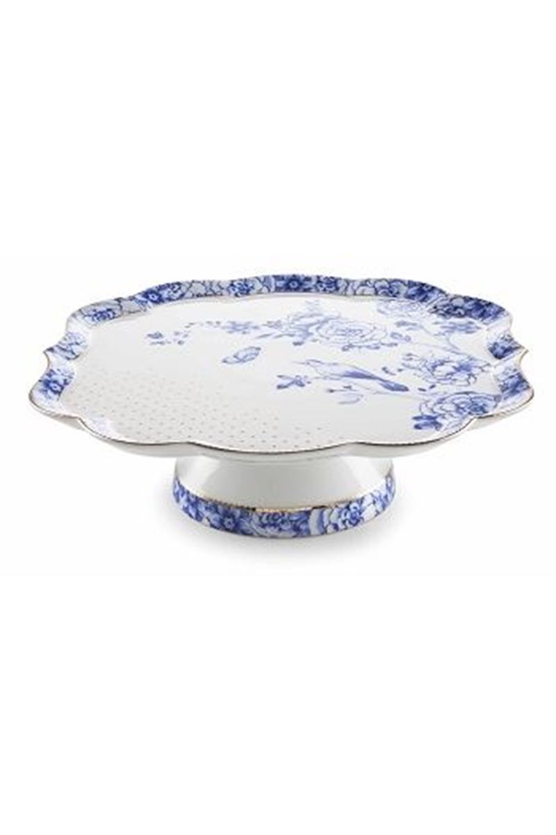 CAKE STAND-ROYAL WHITE-SMALL