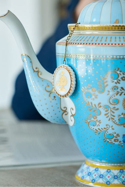 TEA INFUSER-MEDALLION ROYAL WHITE