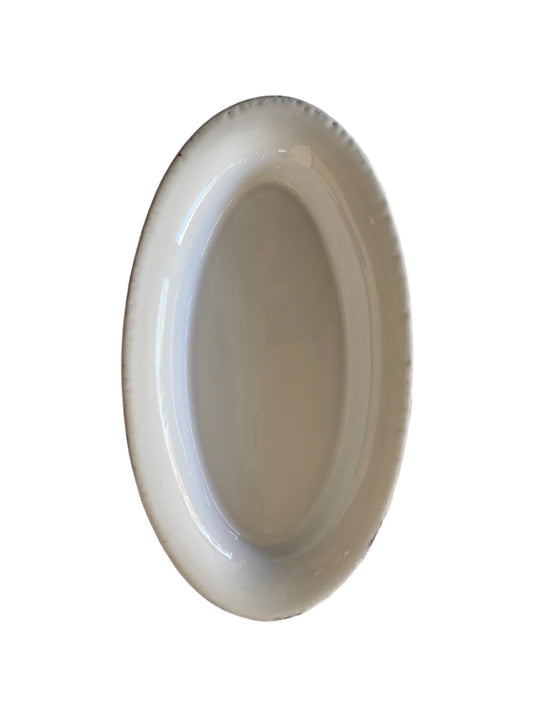 TAVOLOZZA-PLATTER- SMALL OVAL 26X15 CM-WHITE