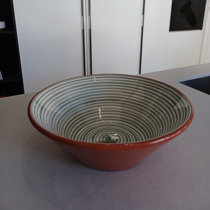 BOWL-CLASSIC LARGE SALAD BOWL-SAGE